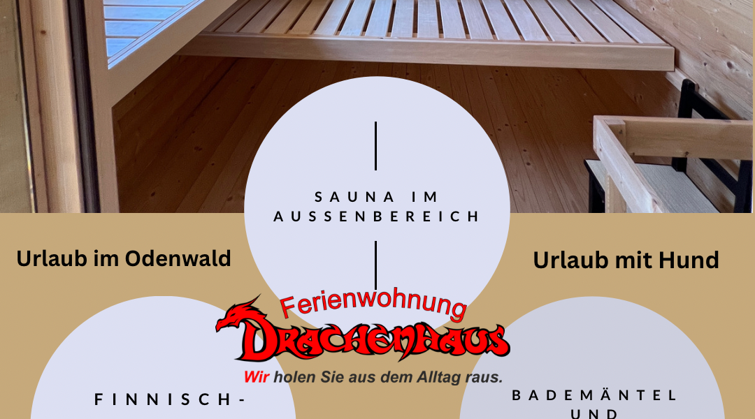 Ferienwohnung mit Sauna im vorderen Odenwald