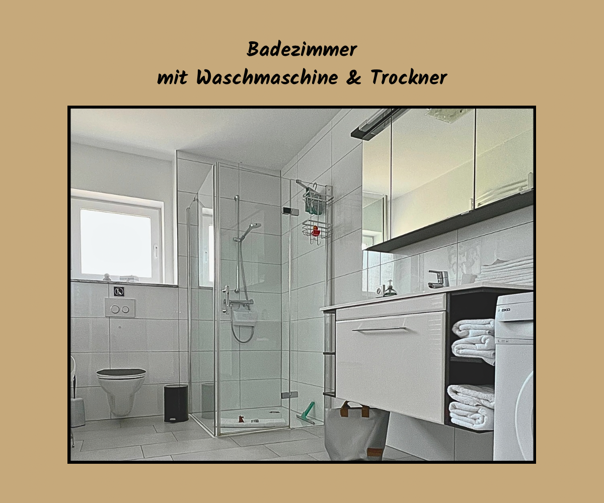 Ferienwohnung Badezimmer
