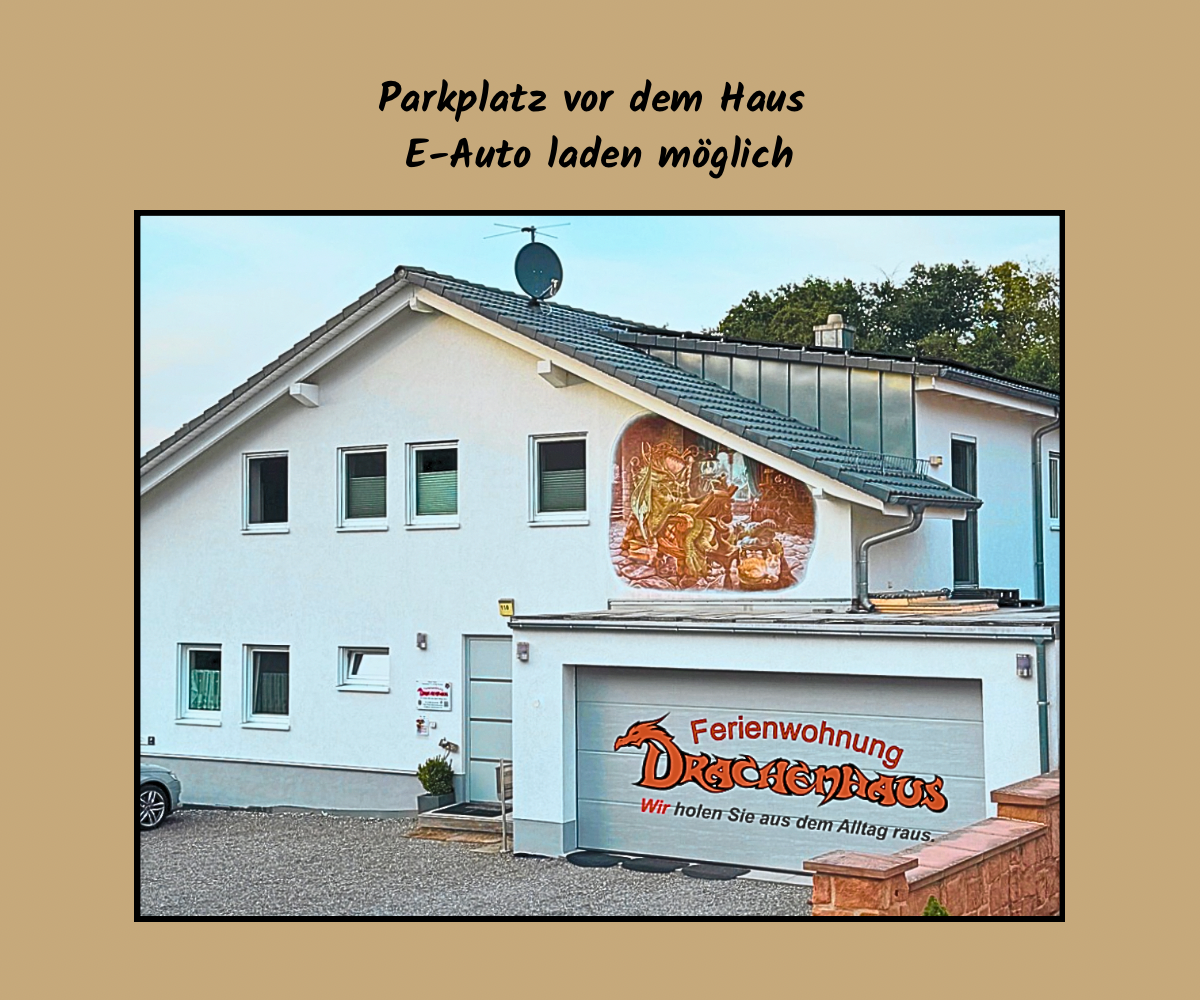 Ferienwohnung Drachenhaus von vorne